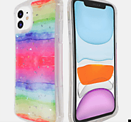 Website at Rainbow Glitter Gradient Soft iPhone Case