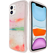 Website at Artistic Glitter Gradient Soft iPhone Case