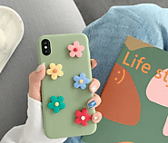 Website at Ultra Soft Floral Feel 3D iPhone Cover