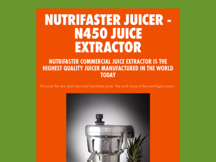 Best Nutrifaster Juice Extractor Reviews A Listly List