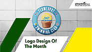 A Consummate Logo Design For The Flower Pot Swimming Club