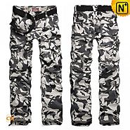 CWMALLS Mens Camouflage Cargo Pants CW100059