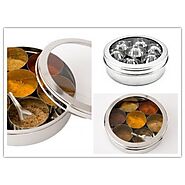 Traditional indian spice box at cost effective prices