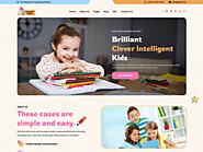 Kids Academy Website Home Page