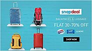 Flat 30% - 70% Off On Bags & Lugguage http://goosedeals.com/home/details/snapdeal/98293.html