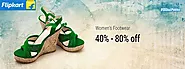 Flat 40% - 80% Off On Women's Footwear