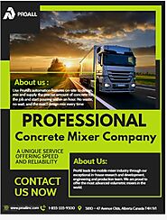 Volumetric Concrete Mixers for Sale: Save Time and Money on Your Next Project – ProAllInc