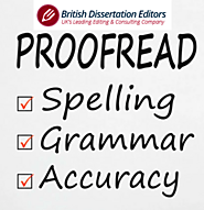 dissertation proofreading services