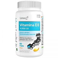 Vitamina D3 4000 UI Lister+ 60 cápsulas | Lister Plus Natural Health Supplements