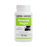 Pimenta Negra 60 cápsulas | Lister Plus Natural Health Supplements