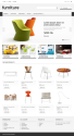 Furniture Prestashop Template for e-commerce websites