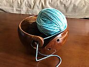 Using a Wooden Yarn Bowl — Hive
