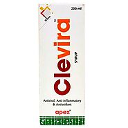 Apex Clevira Syrup 200ml for Antiviral Antioxidants and Anti Inflammatory Properties