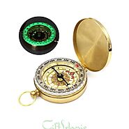 Luminous Pocket Watch Compass- Gift Islamic