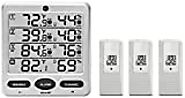 Ambient Weather WS-10 Wireless Indoor/Outdoor Thermometer