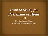 How to Study for PTE Exam at Home