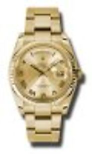 118348 chjdp Rolex Day-Date Presidente oro amarillo 52 Dia Bisel Presidente