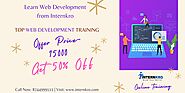 Top Web Development Training - Learn Web Development from Internkro