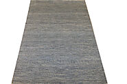 Buy 4x6 Casual Rugs Grey Fine Hand Knotted Wool & Viscose Area Rug - MR025103 | Monarch Rugs