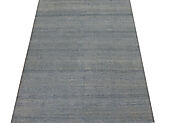 Buy 6x9 Casual Rugs Lt.Blue / Dk.Blue Fine Hand Knotted Wool & Viscose Area Rug - MR024599 | Monarch Rugs