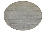Buy 6 ft. - 7 ft. Round & Square Casual Rugs Lt.Blue / Ivory Fine Hand Knotted Wool Area Rug - MR025461 | Monarch Rugs