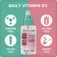 Roncuvita Vitamin D Spray Supplement | Oral Spray to boost immunity