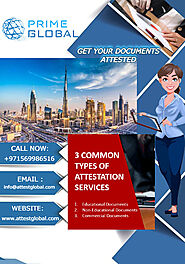 Prime Global Attestation Services UAE - Certificate & Document Attestation Services in UAE