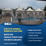 Which restaurants can benefit most from restaurant tensile structures in Pune?