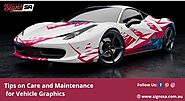 Tips on Care and Maintenance for Vehicle Graphics