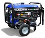 DuroMax XP4400EH 7 HP Dual Fuel Propane/Gas Powered Portable Electric Start Generator, 4400-Watt