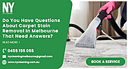 Do You Have Questions About Carpet Stain Removal In Melbourne That Need Answers? You Will Find All You Need Here.