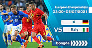 Trực tiếp Belgium vs Italy 02h00 ngày 03/07/2021 SBONGDA.INFO