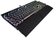Corsair K70 RGB MK.2 Rapidfire Mechanical Gaming Keyboard - USB Passthrough & Media Controls - Fastest & Linear - Che...