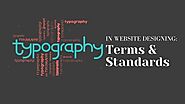 Web Design Los Angeles: Typography in Website Designing: Terms & Standards