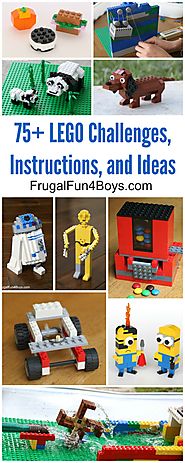 50+ Lego Building Projects for Kids - Frugal Fun For Boys