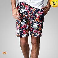 Berlin Mens Bermuda Floral Shorts CW140465