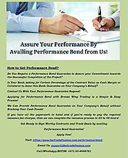 Performance Bond Providers - Performance Bank Guarantee