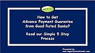 Advance Payment Guarantee – Bank Guarantee Process