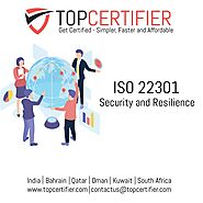 ISO 22301 Certification Consulting Services in Congo