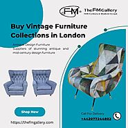 Buy Vintage Furniture Collections in London