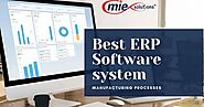 ERP For Manufacturing Industry