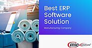 ERP Solution for Manufacturing Industry