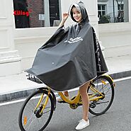 Long Women Cycling Raincoat for Outdoor |ShoppySanta