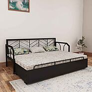 Metal Sofa Bed - Buy Honshu Metal Sofa Cum Bed Online at Best Prices