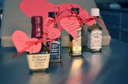 Liquor and hearts valentine for guys