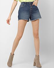 All you need is love, but a great pair of jean short never hurts!