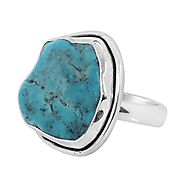 Genuine Sterling Silver Turquoise Stone Jewelry