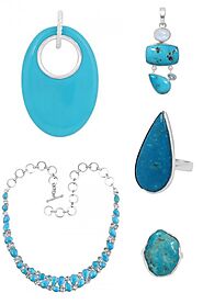 Buy Genuine Blue Turquoise Stone Jewelry