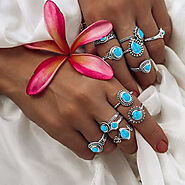Wholesale Sterling Silver Turquoise Collection Ring