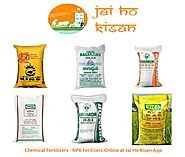 Buy Chemical Fertilizers - NPK Ferilizers Online at Jai Ho Kisan App